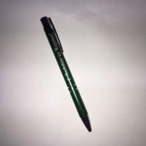 Ручка металл С любовью из Казани зеленая  