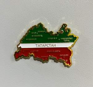 Магнит металл карта РТ Рачук Rk01-02-001  
