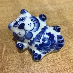 Кот Дурак синий  