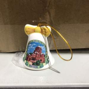 Колокольчик керамика бант Свияжск   