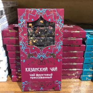 Казанский чай фруктовый прессованный 150 гр.  