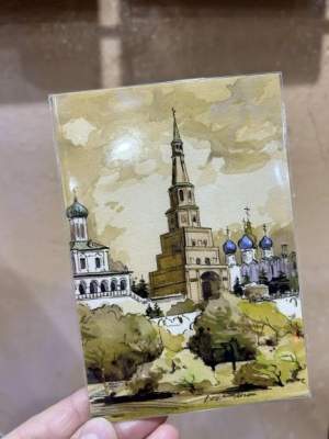 Открытка 10х15см Башня Сююмбике  